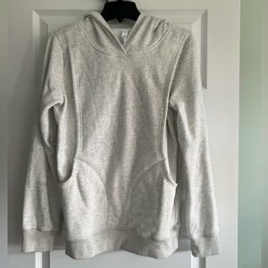 Latched mama oatmeal heavy hoodie